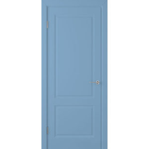 Крашеная дверь Евро 2 (глухая, RAL 5024)